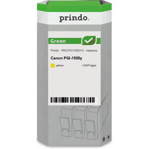 Prindo Green Cartouche d'encre Jaune Original PRICPGI1500YG