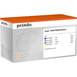 Prindo Classic Rainbow Value Pack Noir(e) / Cyan / Magenta / Jaune Original PRTKYTK8525