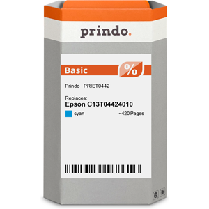 Prindo Basic L Cartouche d'encre Cyan Original PRIET0442