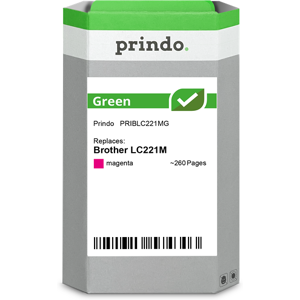 Prindo Green Cartouche d'encre Magenta Original PRIBLC221MG