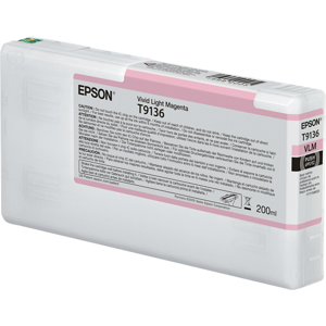 Epson T9136 Cartouche d'encre Magenta (brillant) Original C13T913600