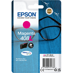 Epson 408L Cartouche d'encre Magenta Original C13T09K34010