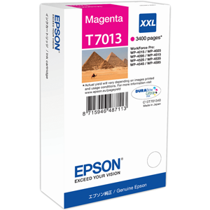 Epson T7013 XXL Cartouche d'encre Magenta Original C13T70134010