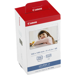 Canon 3115B001 Value Pack Plusieurs couleurs Original KP-108IN - Publicité