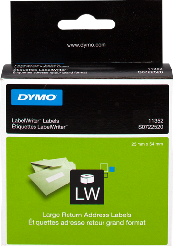 Dymo 11352 Etiquettes Blanc Original S0722520