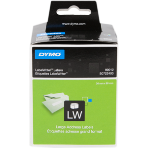 Dymo 99012 Etiquettes Blanc Original S0722400