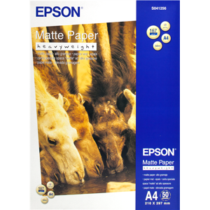 Epson Matte Paper 50 Blatt Papier Blanc Original C13S041256