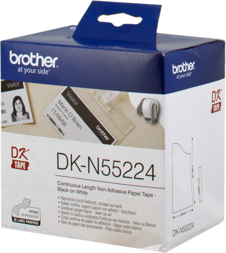 Brother DK-Tape Papier Blanc Original DK-N55224 Brother DK-Tape Papier Blanc Original DK-N55224