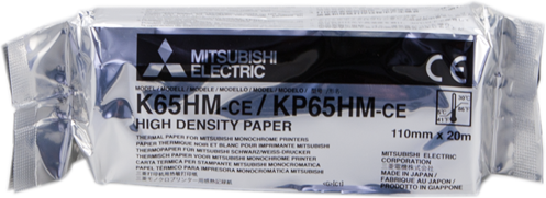Mitsubishi KP65HM-CE Papier Blanc Original Thermopapier Mitsubishi KP65HM-CE Papier Blanc Original Thermopapier
