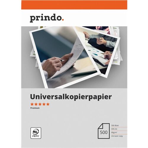 Prindo Premium Papier Papier Blanc Original PR80500A4P