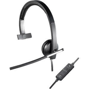 Logitech Headset Mono H650e Accessoires informatiques Noir(e) Original 981-000514