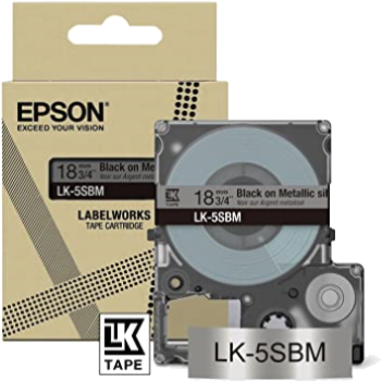Epson LK-5SBM Ruban  Original C53S672094