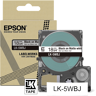 Epson C53S672063 Ruban Noir(e)SurBlanc Original LK-5WBJ