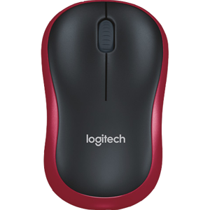 Logitech M185 - Maus Accessoires informatiques Rouge Original 910-002240