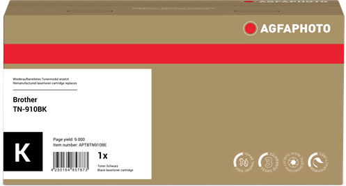 Agfa Photo  Toner Noir(e) Original APTBTN910BE Agfa Photo  Toner Noir(e) Original APTBTN910BE