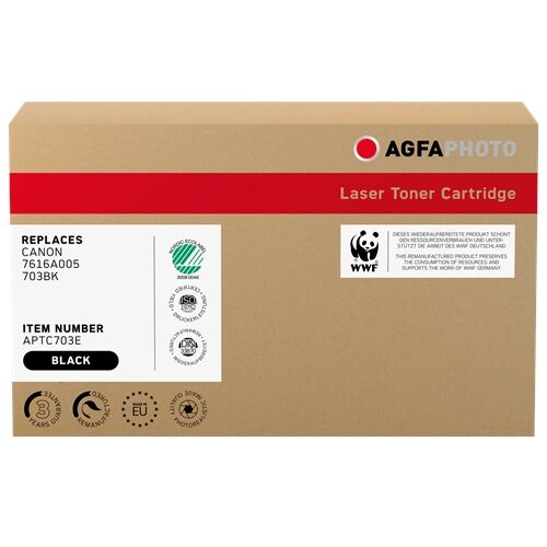 Agfa Photo  Toner Noir(e) Original APTC703E Agfa Photo  Toner Noir(e) Original APTC703E