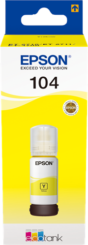 Epson 104 Cartouche d'encre Jaune Original C13T00P440 Epson 104 Cartouche d'encre Jaune Original C13T00P440