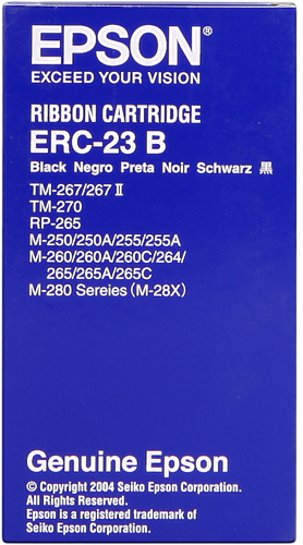 Epson ERC-23B Ruban encreur noir Original C43S015360