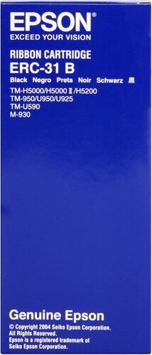 Epson ERC-31B Ruban encreur noir Original C43S015369 Epson ERC-31B Ruban encreur noir Original C43S015369
