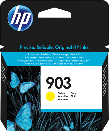 HP 903 Cartouche d'encre Jaune Original T6L95AE