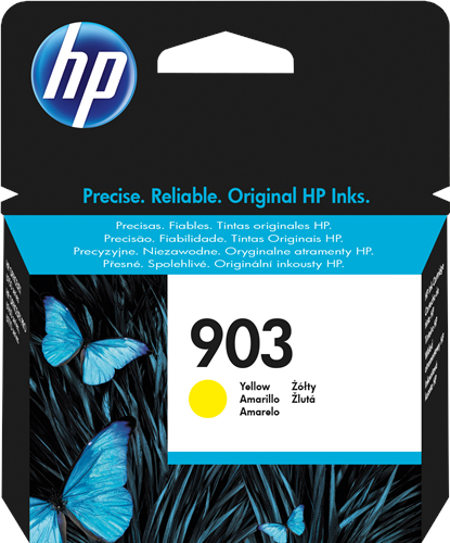 HP 903 Cartouche d'encre Jaune Original T6L95AE HP 903 Cartouche d'encre Jaune Original T6L95AE