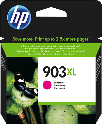 HP 903 XL Cartouche d'encre Magenta Original T6M07AE HP 903 XL Cartouche d'encre Magenta Original T6M07AE