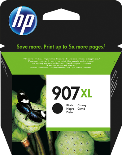 HP 907 XL Cartouche d'encre Noir(e) Original T6M19AE HP 907 XL Cartouche d'encre Noir(e) Original T6M19AE