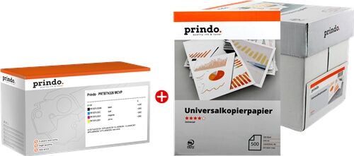 Prindo  Value Pack Noir(e) / Cyan / Magenta / Jaune Original PRTBTN326 MCVP