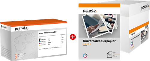 Prindo  Value Pack Noir(e) / Cyan / Magenta / Jaune Original PRTHPCF380A MCVP Prindo  Value Pack Noir(e) / Cyan / Magenta / Jaune Original PRTHPCF380A MCVP