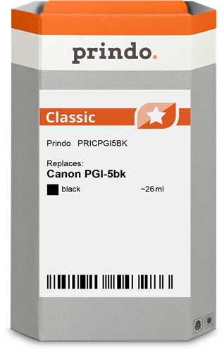 Prindo Classic Cartouche d'encre Noir(e) Original PRICPGI5BK