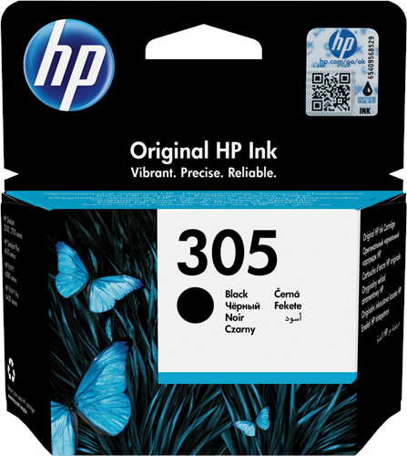 HP 305 Cartouche d'encre Noir(e) Original 3YM61AE