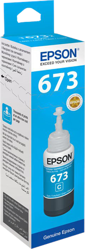 Epson 673 Cartouche d'encre Cyan Original C13T67324A