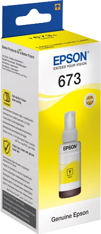 Epson 673 Cartouche d'encre Jaune Original C13T67344A