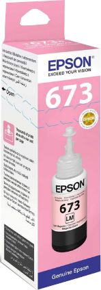 Epson 673 Cartouche d'encre Magenta (brillant) Original C13T67364A