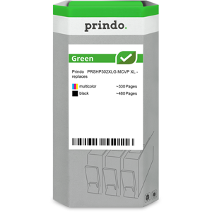 Prindo Green XL Multipack Noir(e) / Plusieurs couleurs Original PRSHP302XLG MCVP