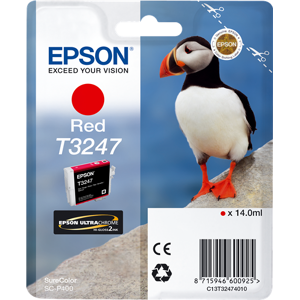 Epson T3247 Cartouche d'encre Rouge Original C13T32474010