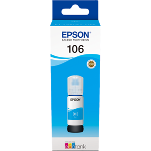 Epson 106 Cartouche d'encre Cyan Original C13T00R240