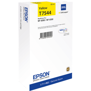 Epson T7544 XXL Cartouche d'encre Jaune Original C13T754440