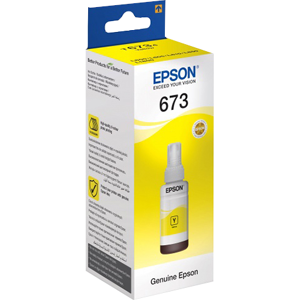 Epson 673 Cartouche d'encre Jaune Original C13T67344A