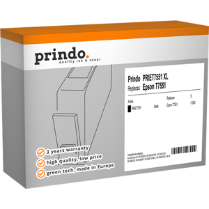 Prindo Classic XL Cartouche d'encre Noir(e) Original PRIET7551 - Publicité