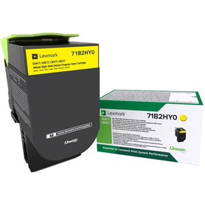 Lexmark CS/CX417/517 Toner Jaune Original 71B2HY0