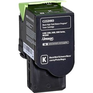 Lexmark C/MC2325/2425/2535 Toner Noir(e) Original C232HK0