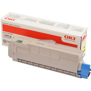 Oki C612 Toner Jaune Original 46507505