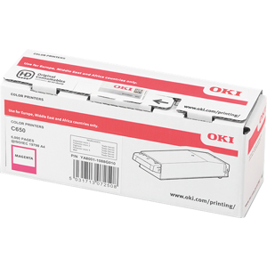 Oki C650 Toner Magenta Original 09006128