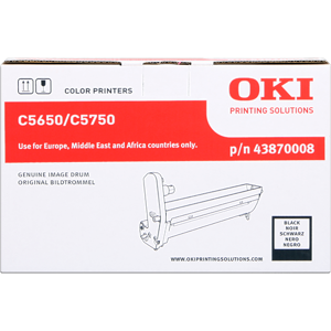 Oki C5650/5750 Tambour d'image Noir(e) Original 43870008