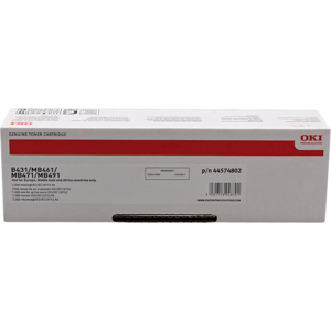 Oki B431/MB461 Toner Noir(e) Original 44574802