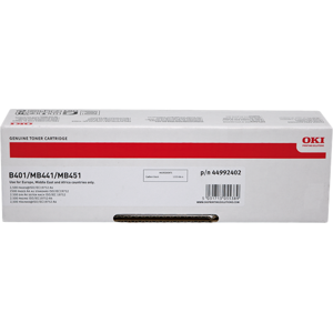 Oki B401/MB441/451 Toner Noir(e) Original 44992402