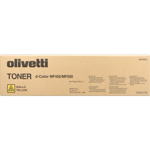 Olivetti MF450/MF550 Toner Jaune Original B0652