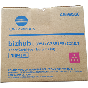 Konica Minolta TNP49M Toner Magenta Original A95W350