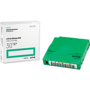 HP LTO-8 Ultrium, 12 TB / 30 TB RW Accessoires informatiques Vert Original Q2078A